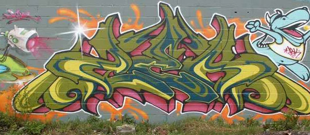 zek canadian graffiti art